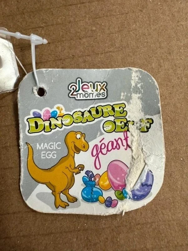 Figurino de dinossauro Figure Toy Figura Dinosaurio Dino Egg Magic 2 Jeux Mômes oeuf – photo 4